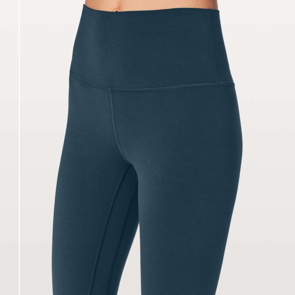 Lululemon Align leggings 28” nocturnal teal